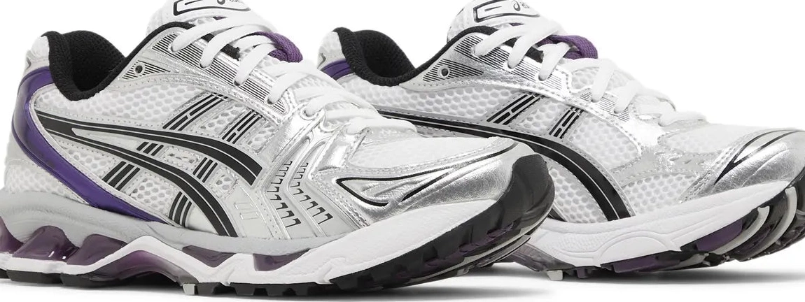 Dark 14 Grape Gel-Kayano White W ASICS 0701